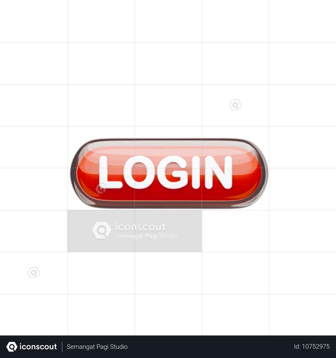 Login  3D Icon