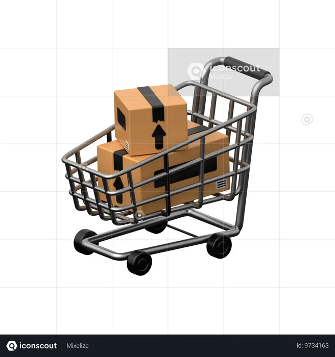 Logistic  3D Icon