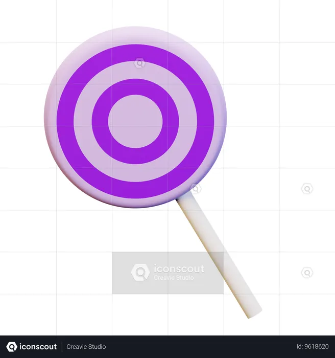 Lolipop  3D Icon