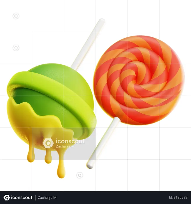 LOLLIPOP  3D Icon