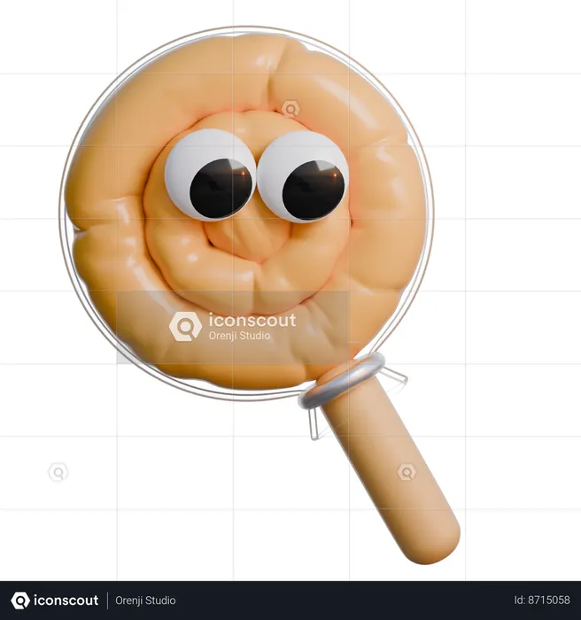 Lollipop  3D Icon
