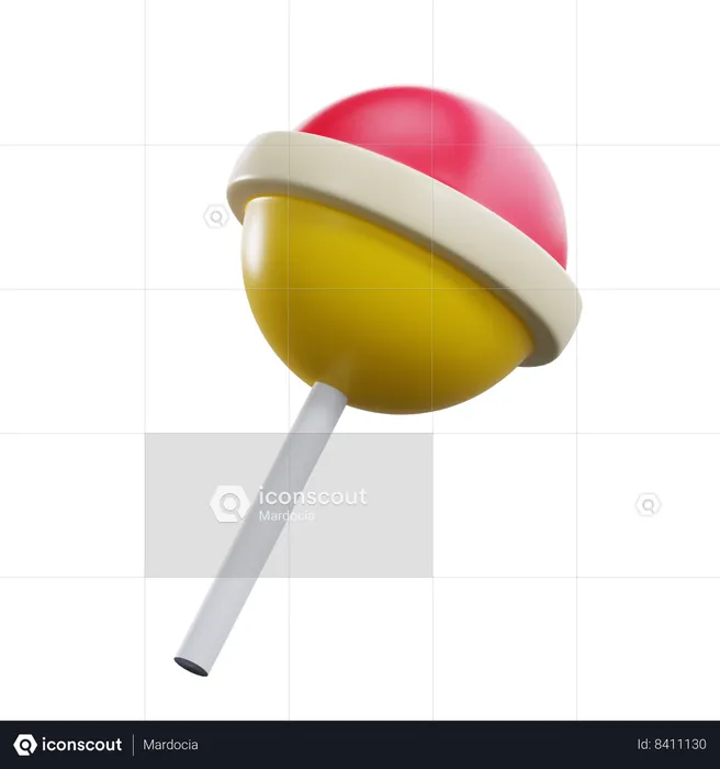 Lollipop  3D Icon