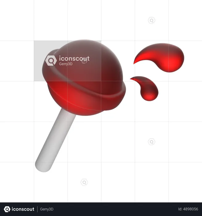 Lollipop  3D Icon