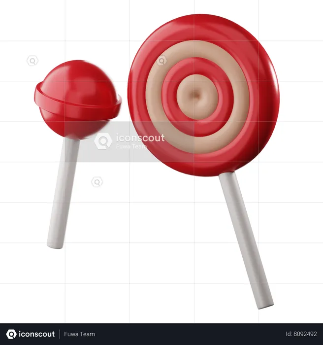 Lollipop  3D Icon