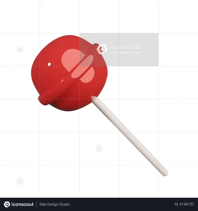 Lollipop  3D Illustration