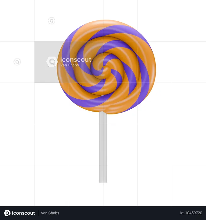 Lollypop  3D Icon