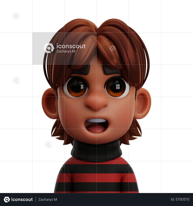 Premium Long Hair Style Boy 3D Icon download in PNG, OBJ or Blend format Premium Long Hair Style Boy 3D Icon download in PNG, OBJ or Blend format