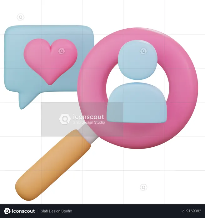 Looking For Follower  3D Icon