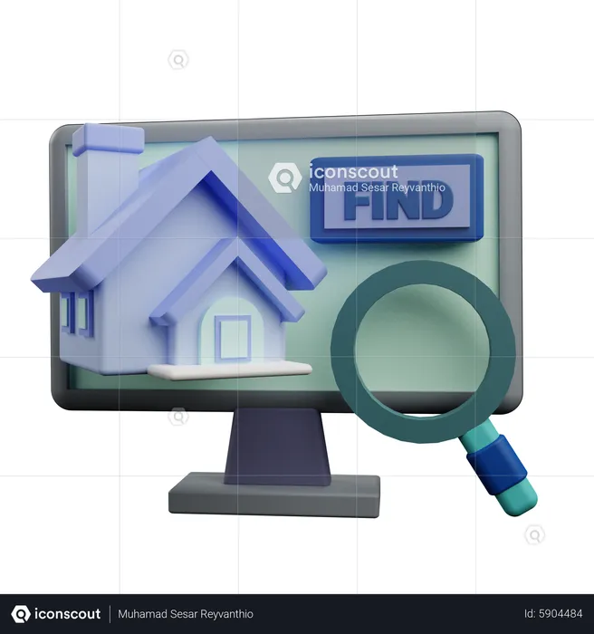 Looking For Property  3D Icon
