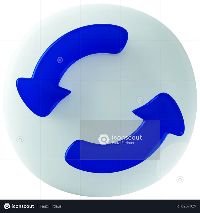 Loop  3D Icon
