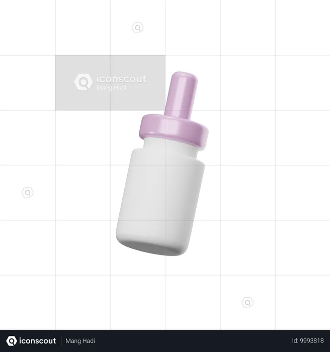 Lotion bottle  3D Icon