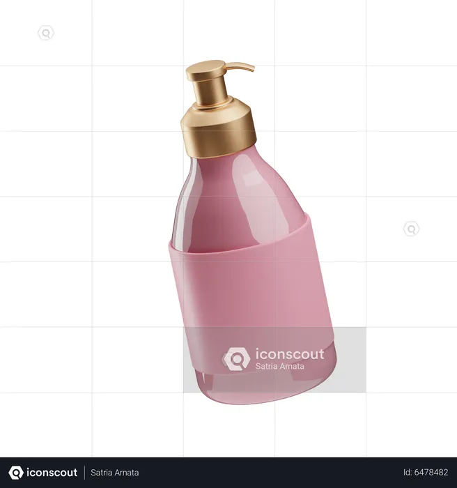 Lotion Bottle  3D Icon