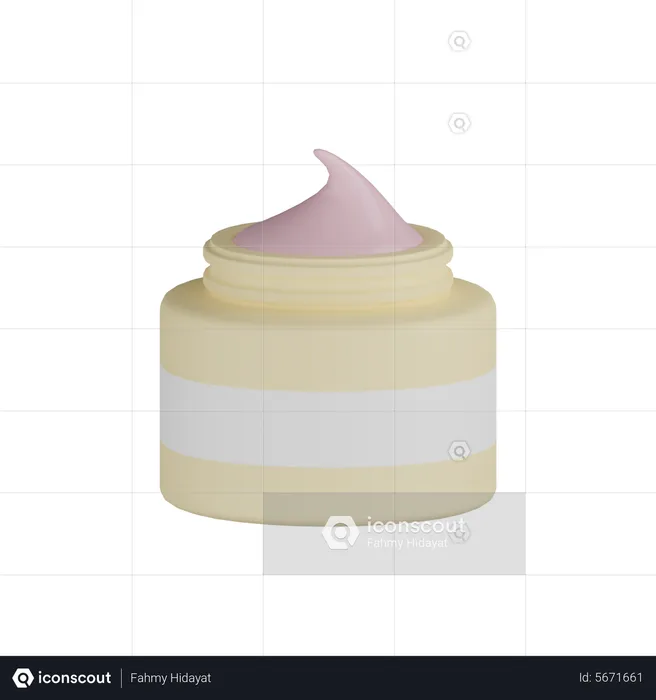 Lotion Cream  3D Icon