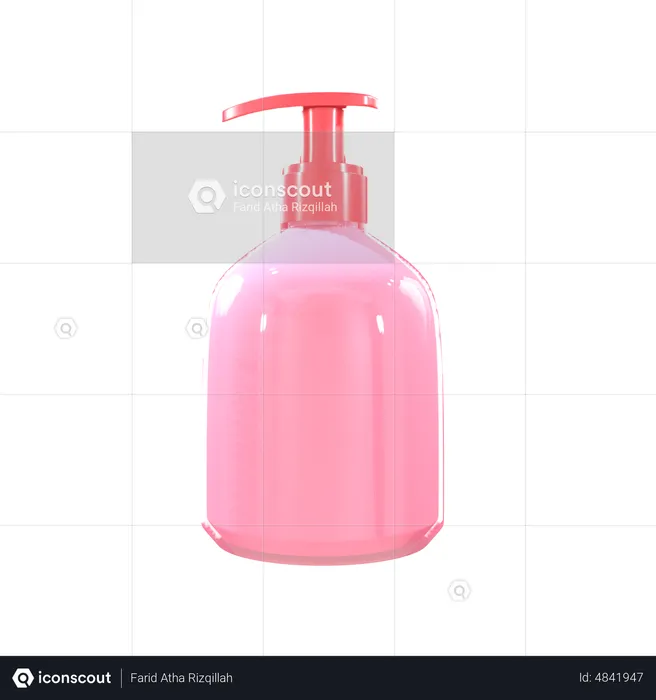 Lotionflasche  3D Icon