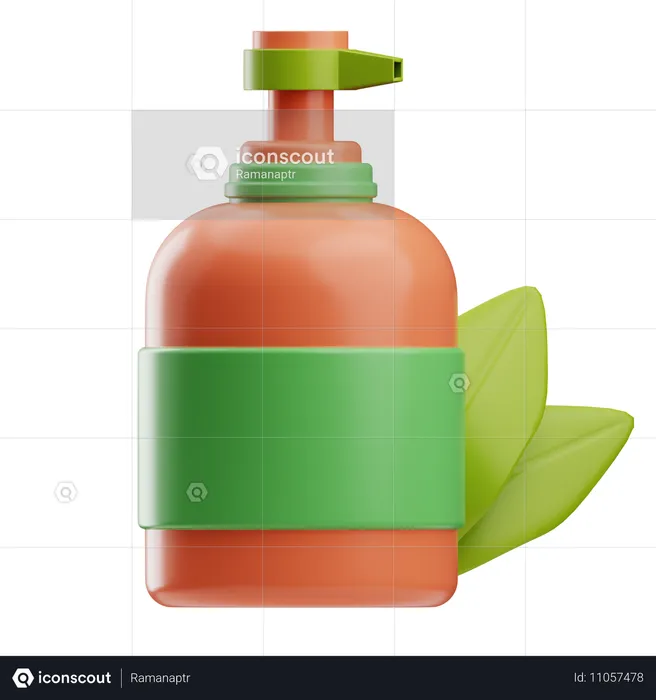 Lotion Hautpflege  3D Icon