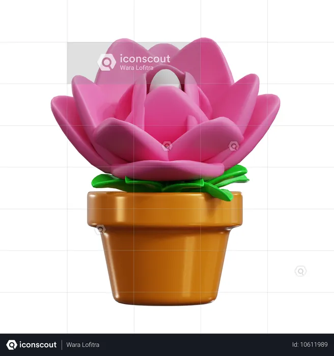 Lotus  3D Icon