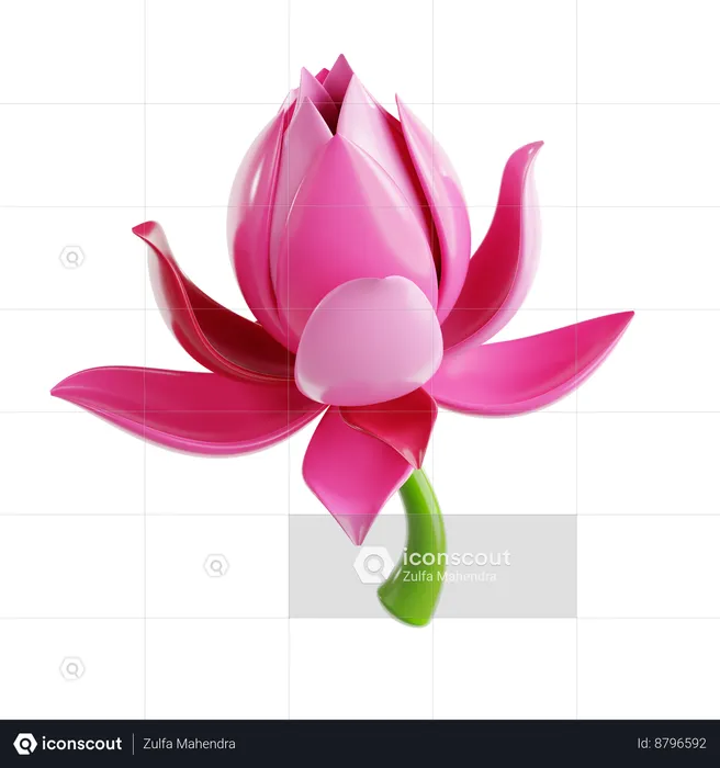 Lotus  3D Icon