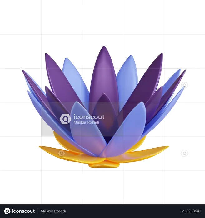 Lotus  3D Icon