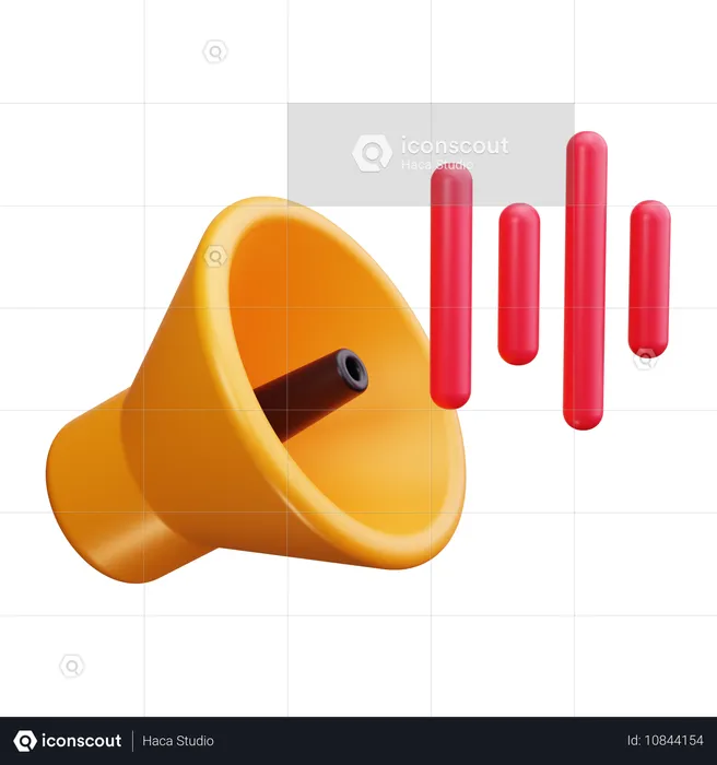 Loudspeaker  3D Icon