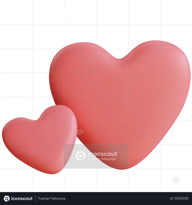 Love  3D Icon