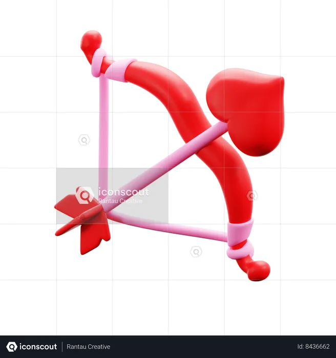 Love Bow  3D Icon