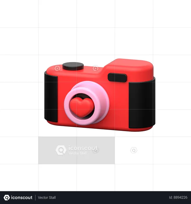 Love Camera  3D Icon