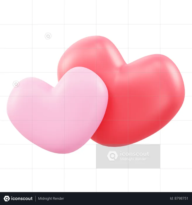 Love Couple  3D Icon