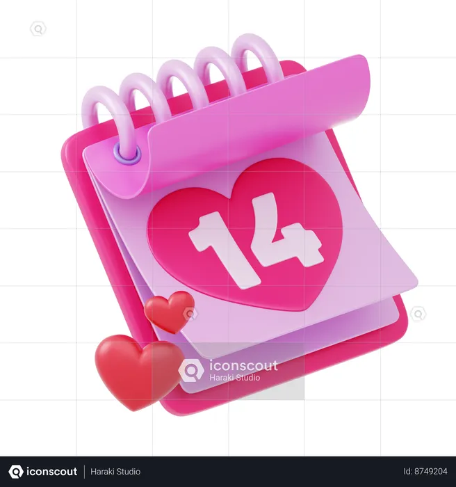 Love Day  3D Icon