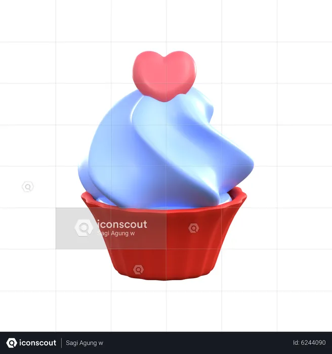 LOVE DESSERT  3D Icon
