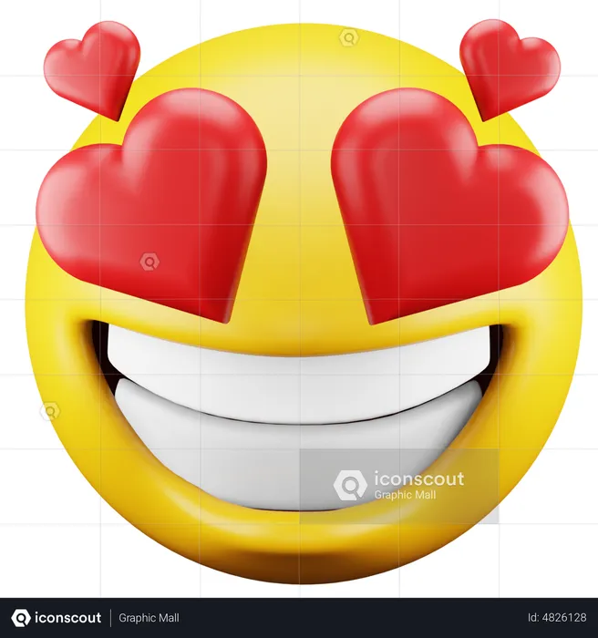 Love Emoji Emoji 3D Icon