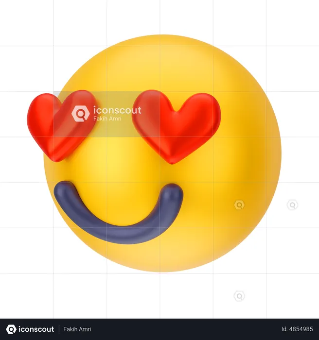 Love Emoji  3D Icon