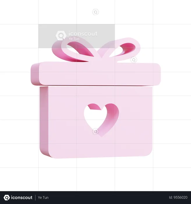 Love Gift  3D Icon