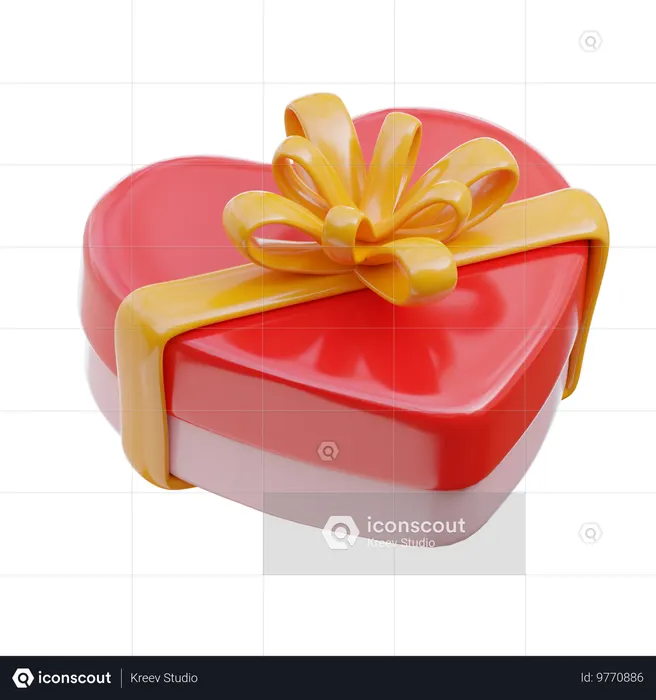 Love Gift  3D Icon