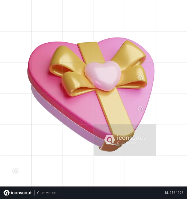 Love Gift  3D Icon