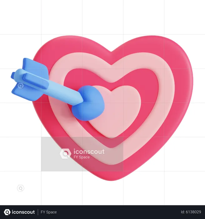 Love Goal  3D Icon