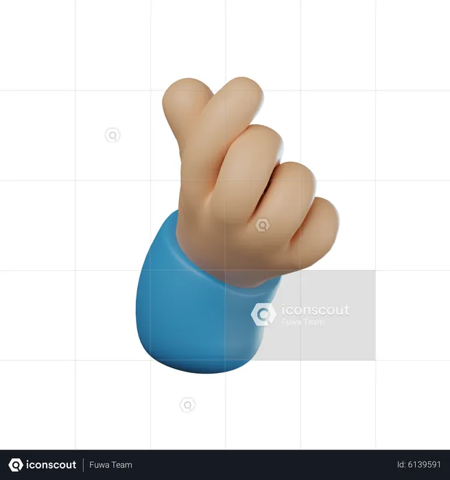 Love Hand Gesture  3D Icon