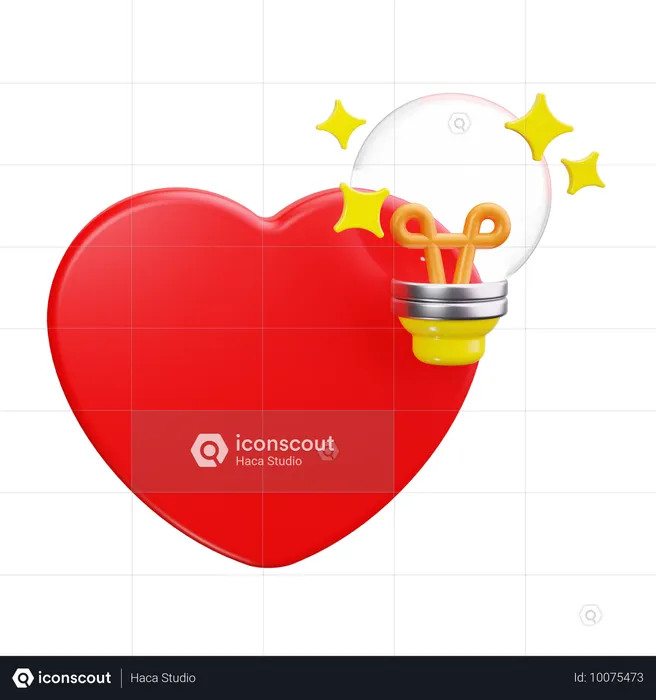 Love Idea  3D Icon