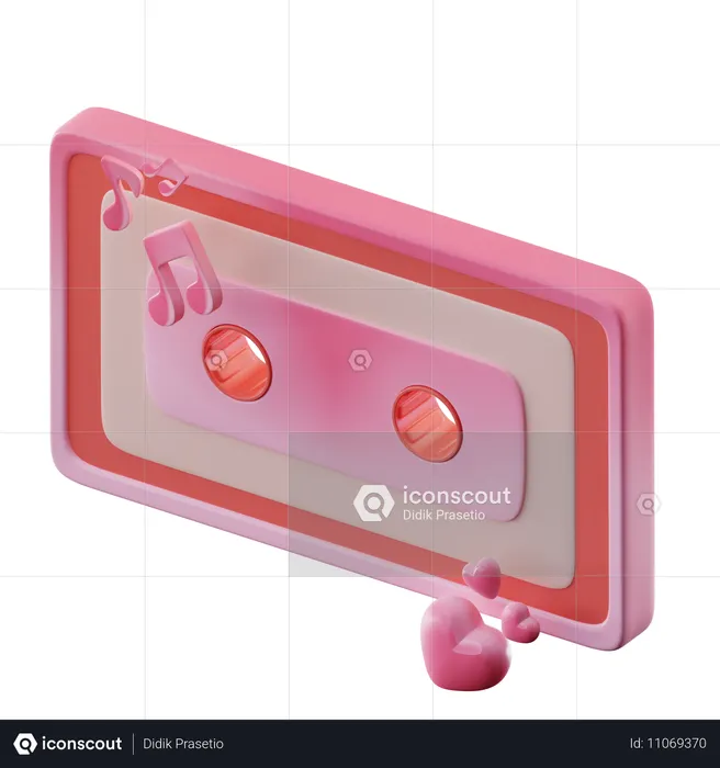 Love Song  3D Icon
