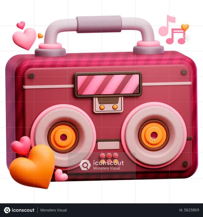 Love Song  3D Icon
