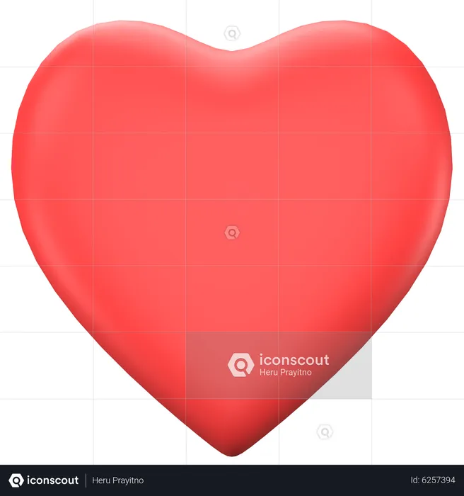 Love Symbol  3D Icon