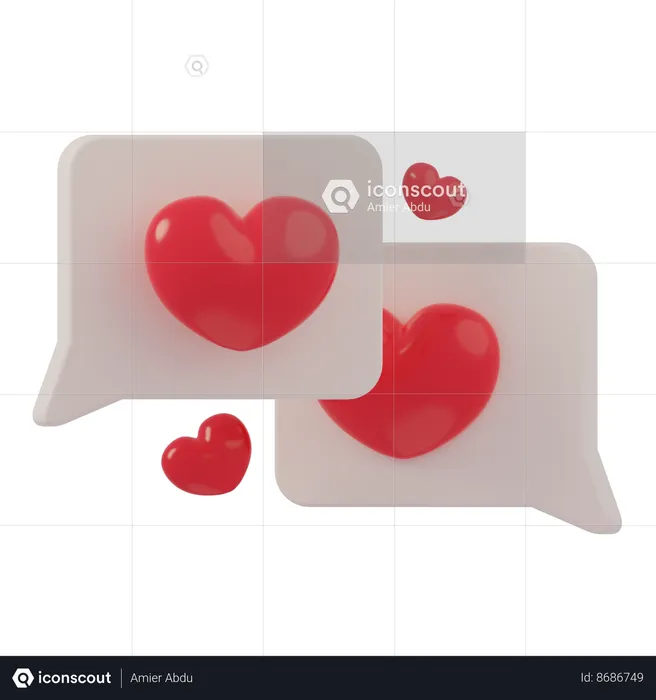 Love Talk  3D Icon