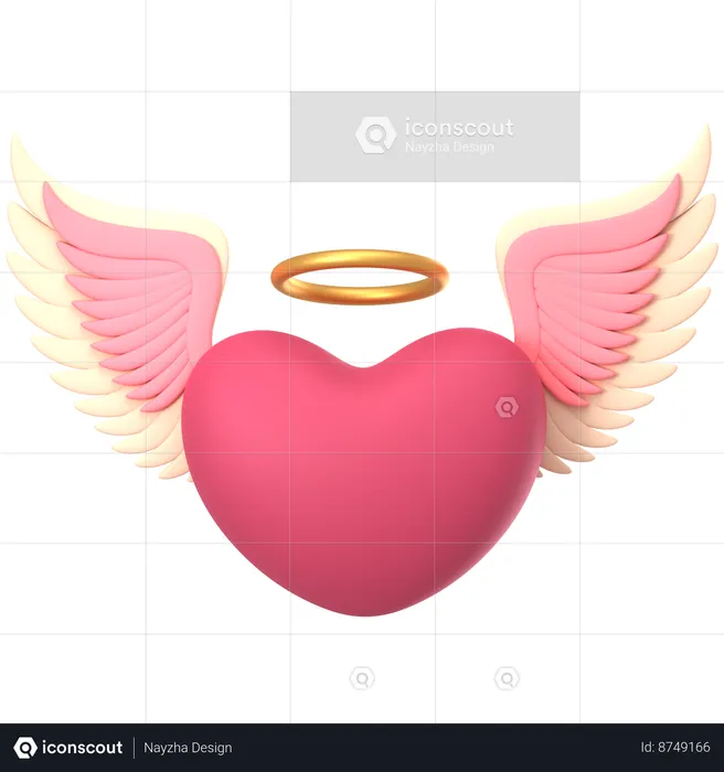 Love Wings  3D Icon