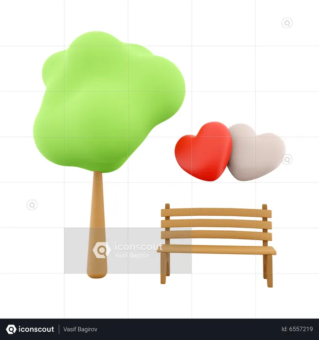 Loving Hearts  3D Icon