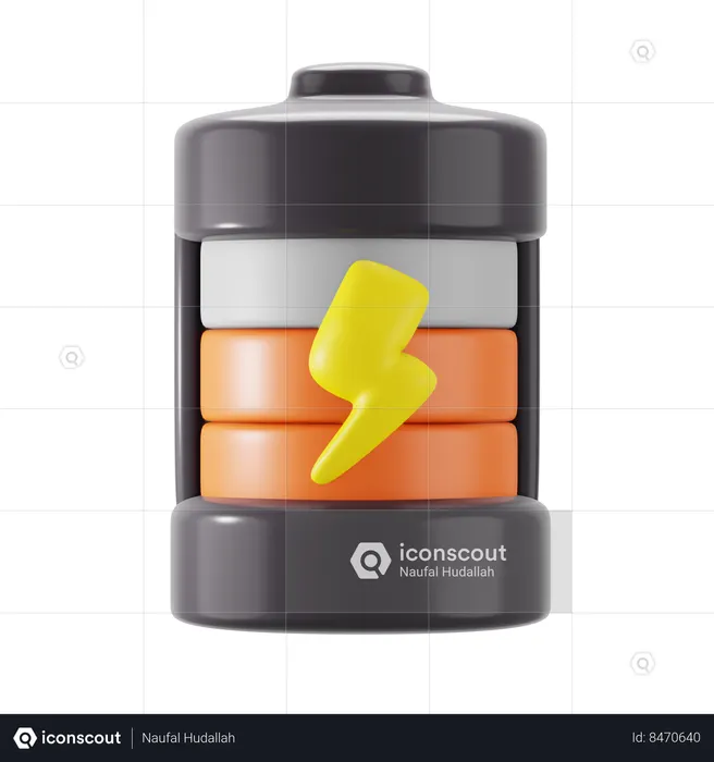 Low Battery  3D Icon