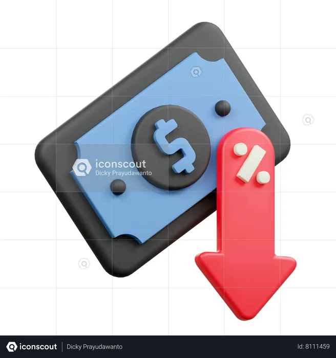 Low Price  3D Icon