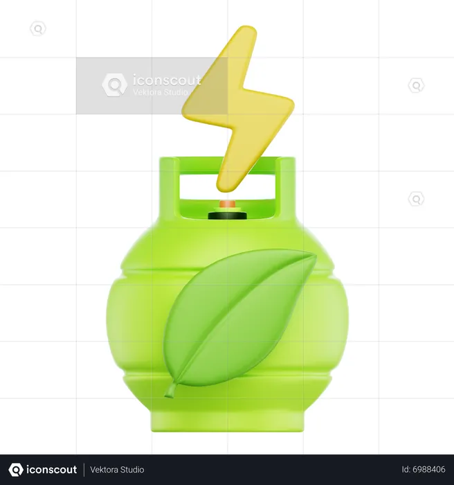 Lpg Gas  3D Icon