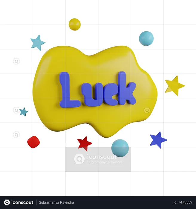 LUCK  3D Icon
