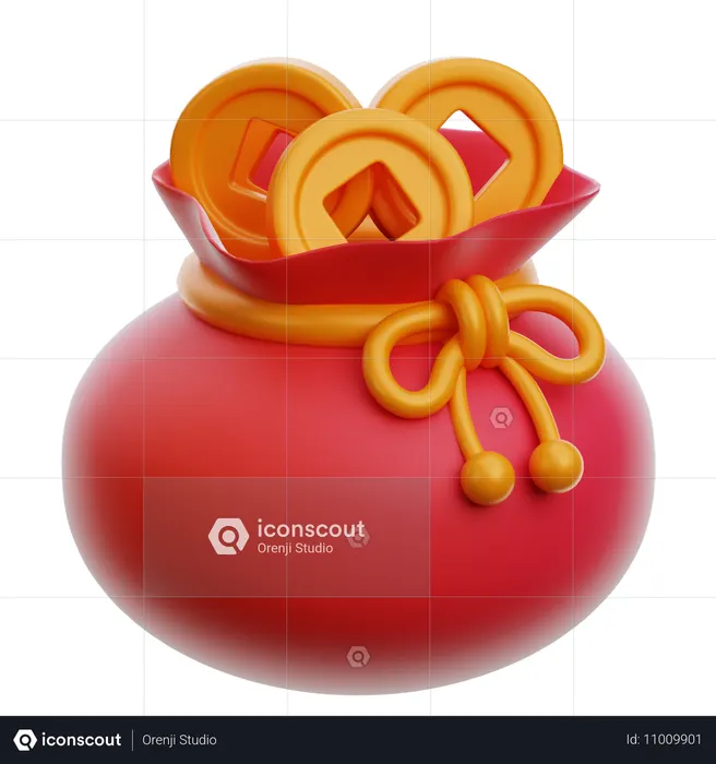 Lucky Bag  3D Icon