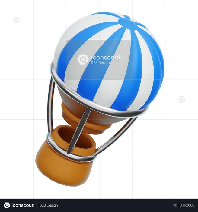 Luftballon  3D Icon