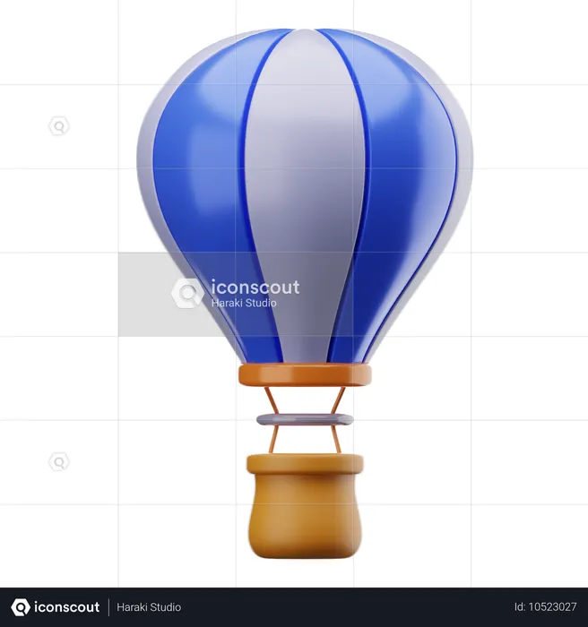 Luftballon  3D Icon